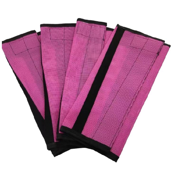 

4Pcs Horse Leg Mosquitoes Repellents Cover Breathable Mesh Fly Leggings Mesh Horse Fly Boot Equestrian Accessories Фіолетовий