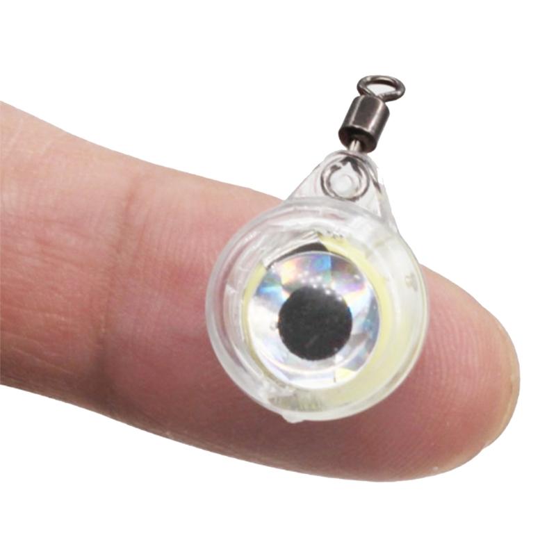 5Pcs Underwater Fishing Light Flashing Deep Water Fishing Light LED Fish Lures Lamp Outdoor Fishing Accessories