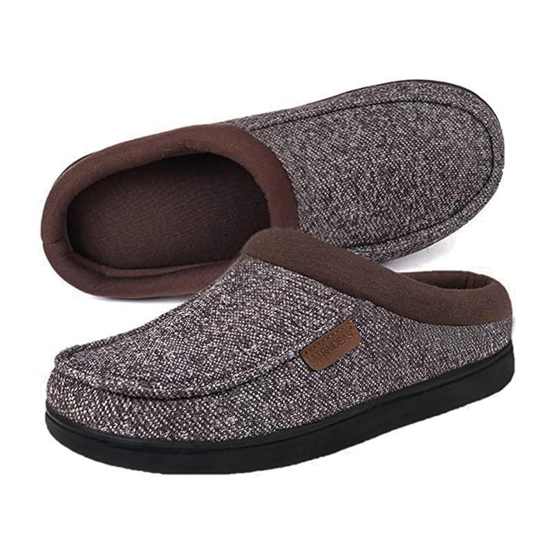 New cotton slippers New suede comfortable autumn and winter warm men and women soft bottom soft comfortable non-slip