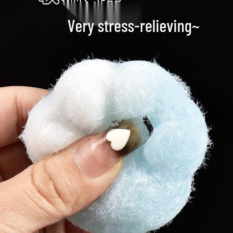 Set Jucării Adeziv Siliconic Epoxidic Super Moale cu Pudră Anti-Adezivă și Fulgi de Cocos Mochi DIY