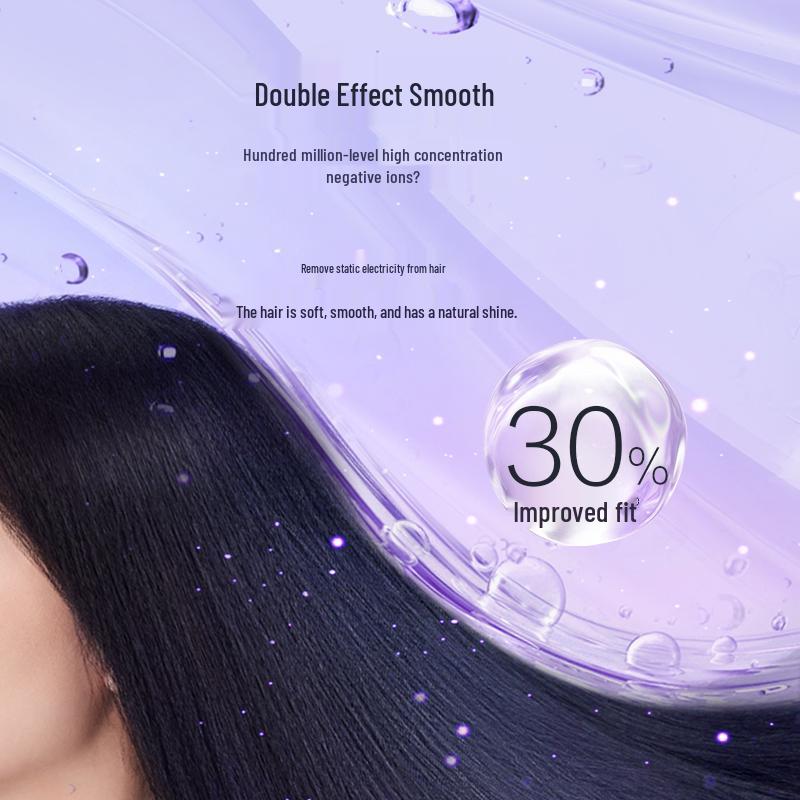 High-Power Silent Hair Dryer with Constant Temperature & Quick-Dry Technology, Negative Ion Feature for Home & Dorm Use
