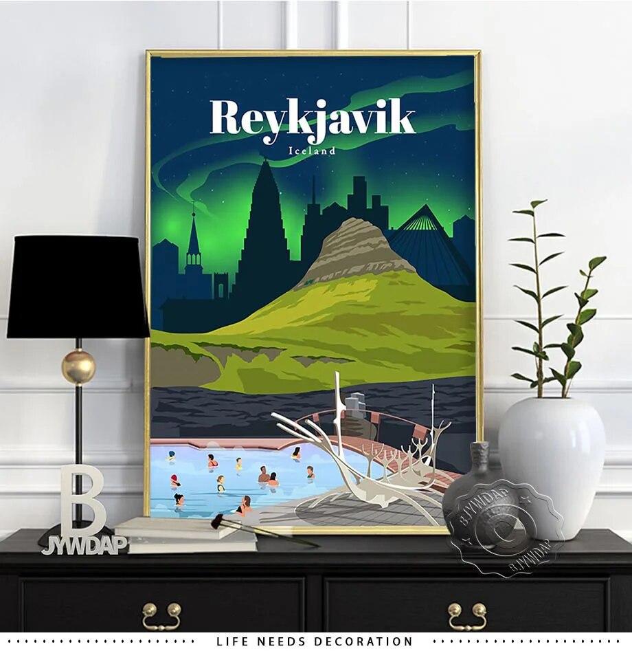 World City Travel Poster, Japan Tokyo Osaka Poster, Spain Madrid Watercolor Print, Florence Milan Santiago Chicago Wall Decor No Frame