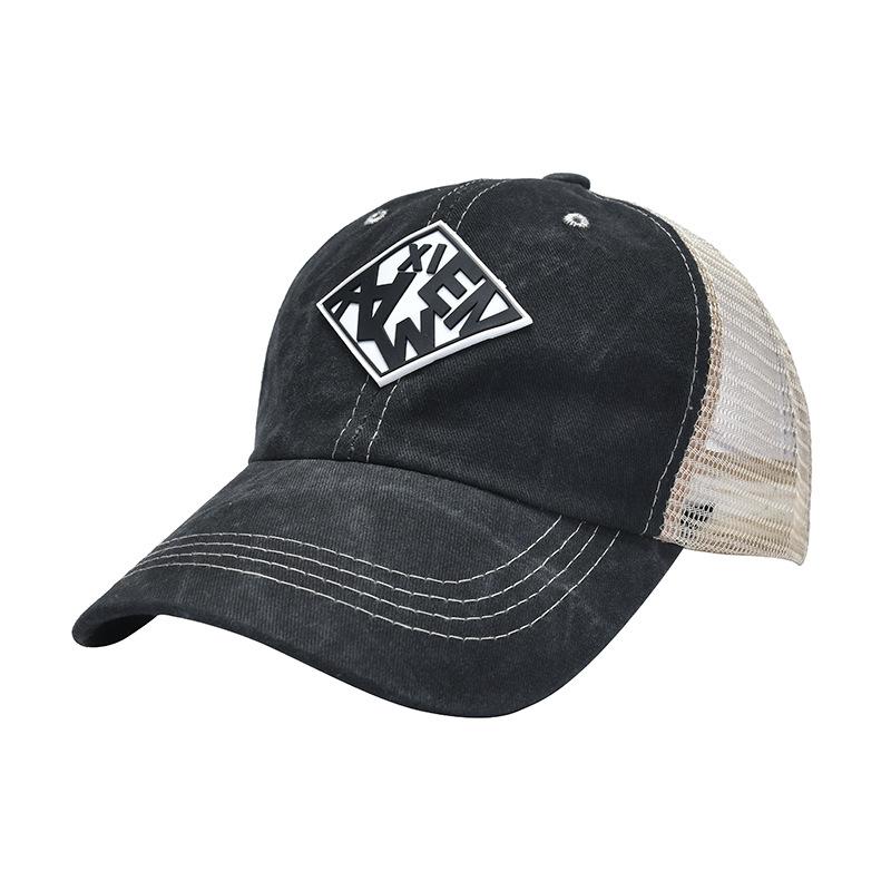 JYL TS DIY Embroidery Patch Cap Summer Korean Student  Cotton Hat Style4_(56-60cm) румянец