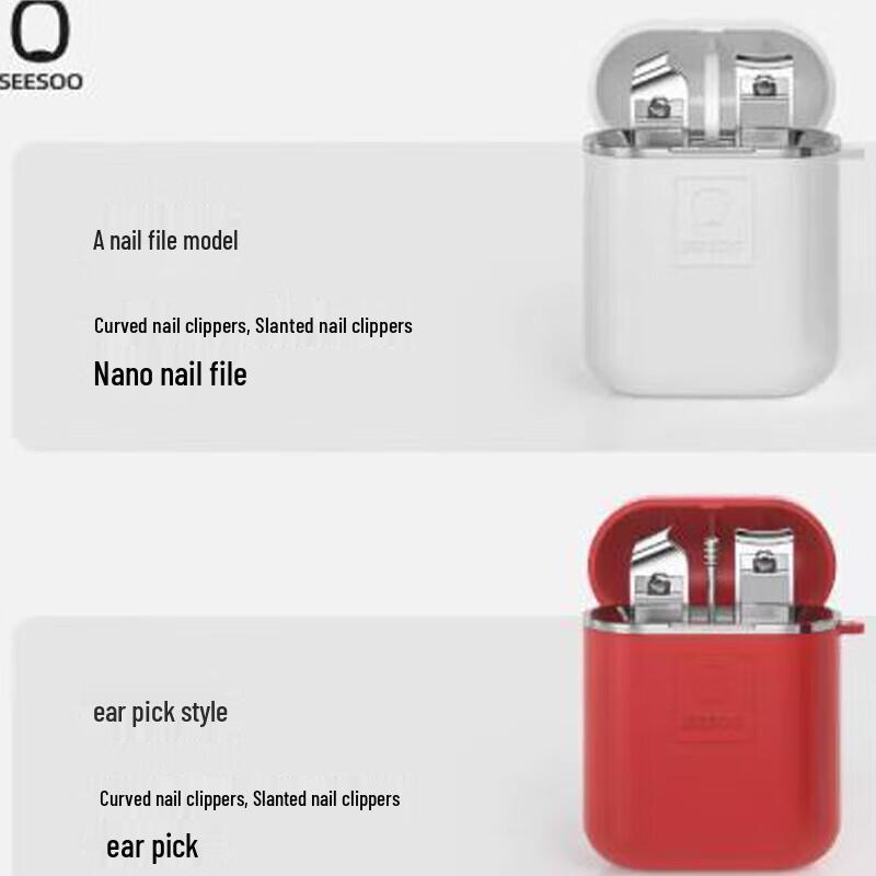 Qisuban Mini Q3 Colorful 3-Piece Manicure Set