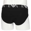 Emporio Armani BOLD MONOGRAM 3-PACK BRIEF Underwear (Set of 3) - Men's Cotton Briefs, EU Size 54087154, Assorted Sizes (Parallel Import)