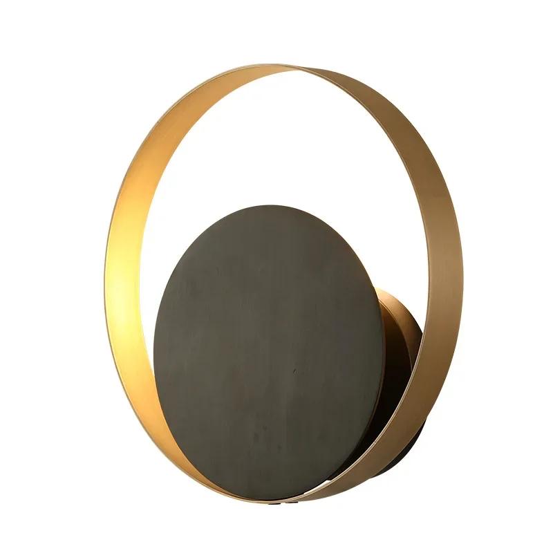 

Светодиодный настенный светильник, светильник для спальни, декоративный настенный светильник для лестницы, входной светильник с лампой G4, AC110/220 В, железный материал White light золотой