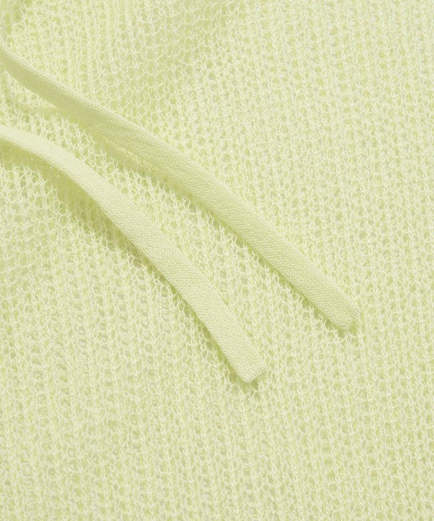 COVERNAT Authentic Mesh Knit Hoodie Light Lime