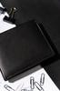 Men's Leather Wallet N992-SPDM-BOX-3289 Black