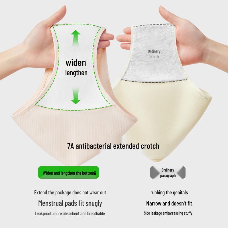 Odifen Women's Thickened Warm Antibacterial Briefs