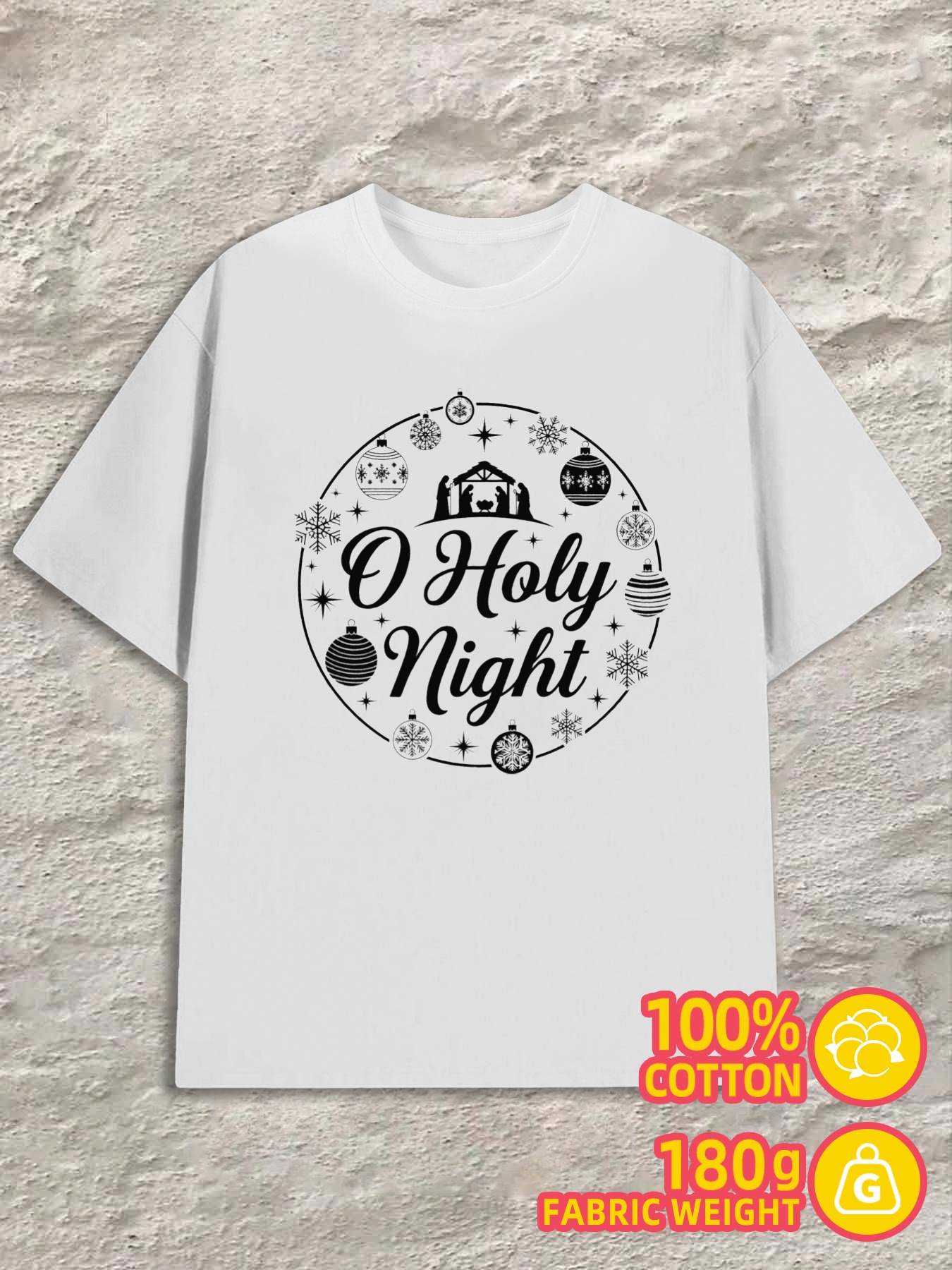 

T-Shirt Y2K Holy Night Christmas Regular Fit XL