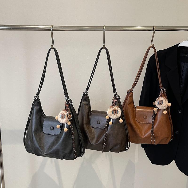 New Simple Tote Bag Women's Large-capacity Casual Versatile Shoulder Messenger Bag Multi-functional Commuter Backpack