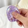 Soft Glitter Squeeze Doll Toy 11cm Stress Relief Fidget Figure for Children and Adults Sensory Relaxation Decor