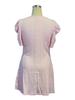 Summer Solid Color Patchwork Cuff Round Neck Simple Elegant Dress Women Mature Style French Retro Patchwork Slim Sexy Elegant Women Maxi Dress
