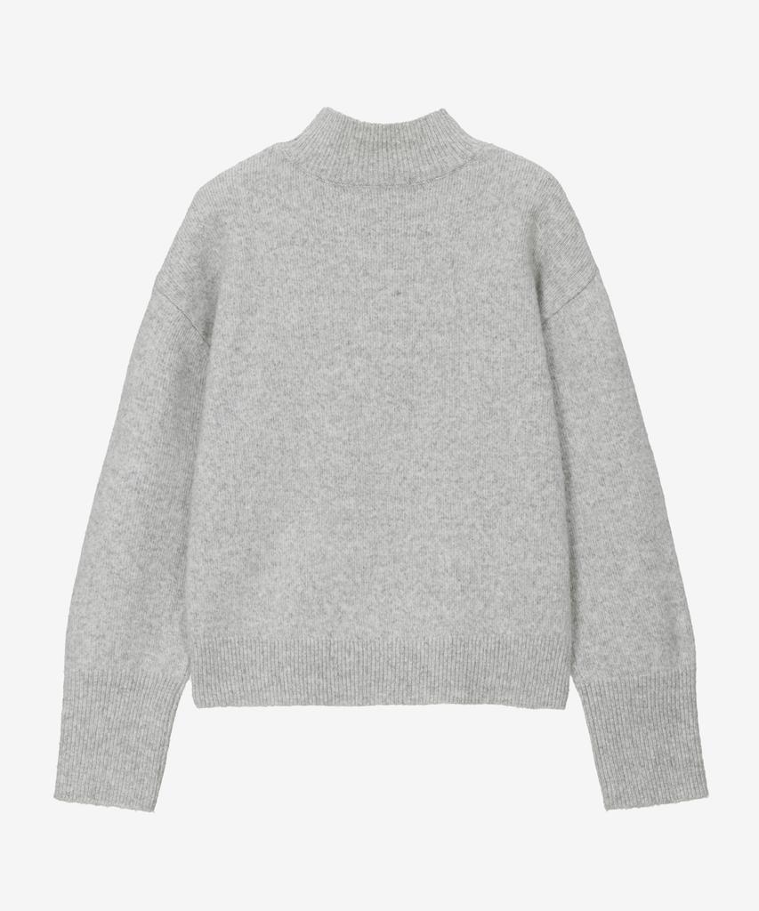 MIND BRIDGE WOMEN [W][Air Wool] Half Neck Knit - 2 Colors