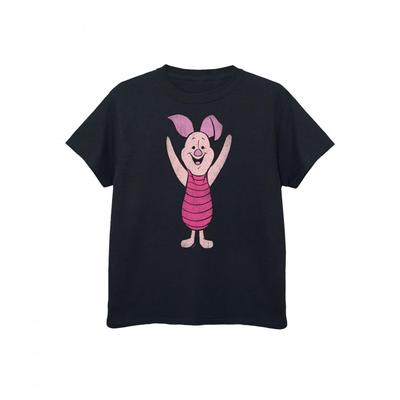 Klassisches Ferkel-Baumwoll-T-Shirt für Mädchen