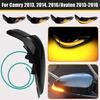 Pair of LED Sequential Turn Signal Lights for Toyota Avalon, Camry, Corolla, RAV4 Mirrors