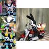 Peluche di Oswald il Coniglio Fortunato Disney Morbido e Coccoloso Bambola Imbottita Per Bambini Di Tutte le Età