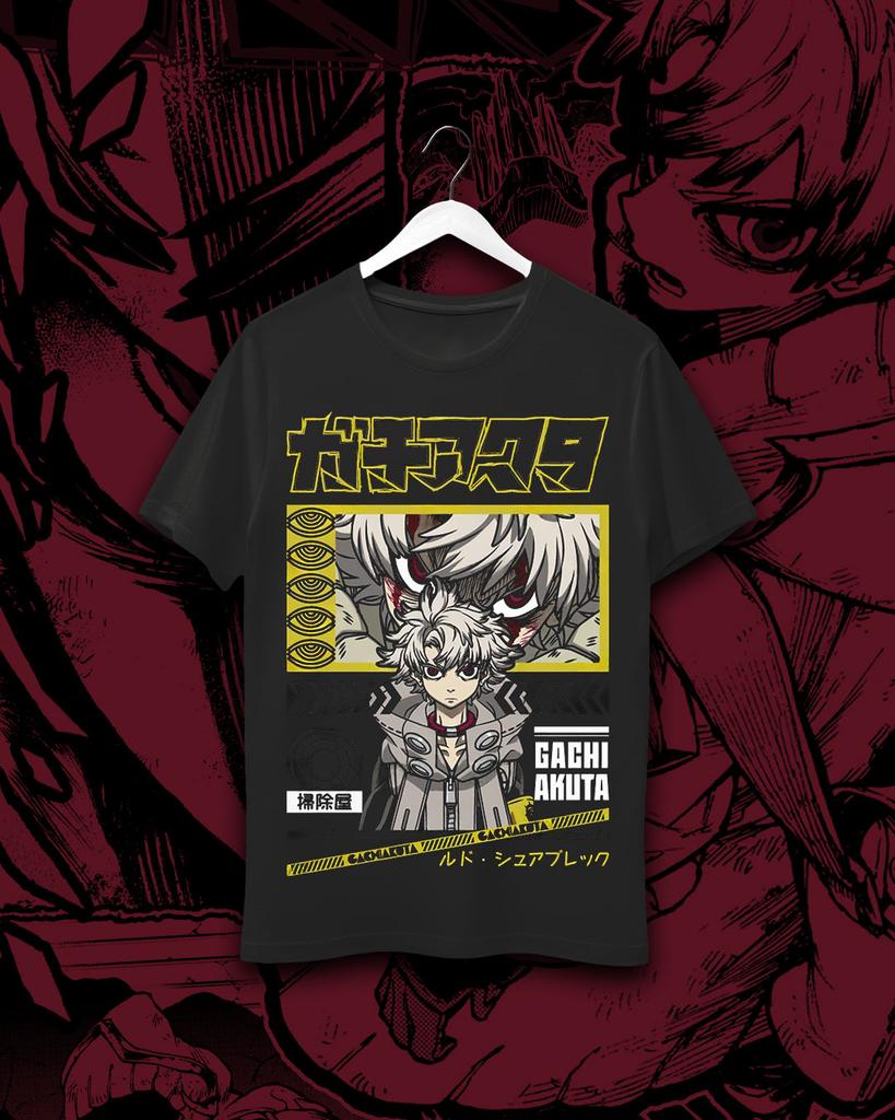 Hot Blooded Anime Manga Gachiakuta Graphic T-shirt Cotton Men Oversized Y2k Hip Hop Anime Short Sleeve Streetwear Male Clothing Street Short Sleeves