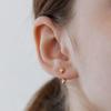 (Silver 925) Teardrop Ear Jacket Earrings EC1967