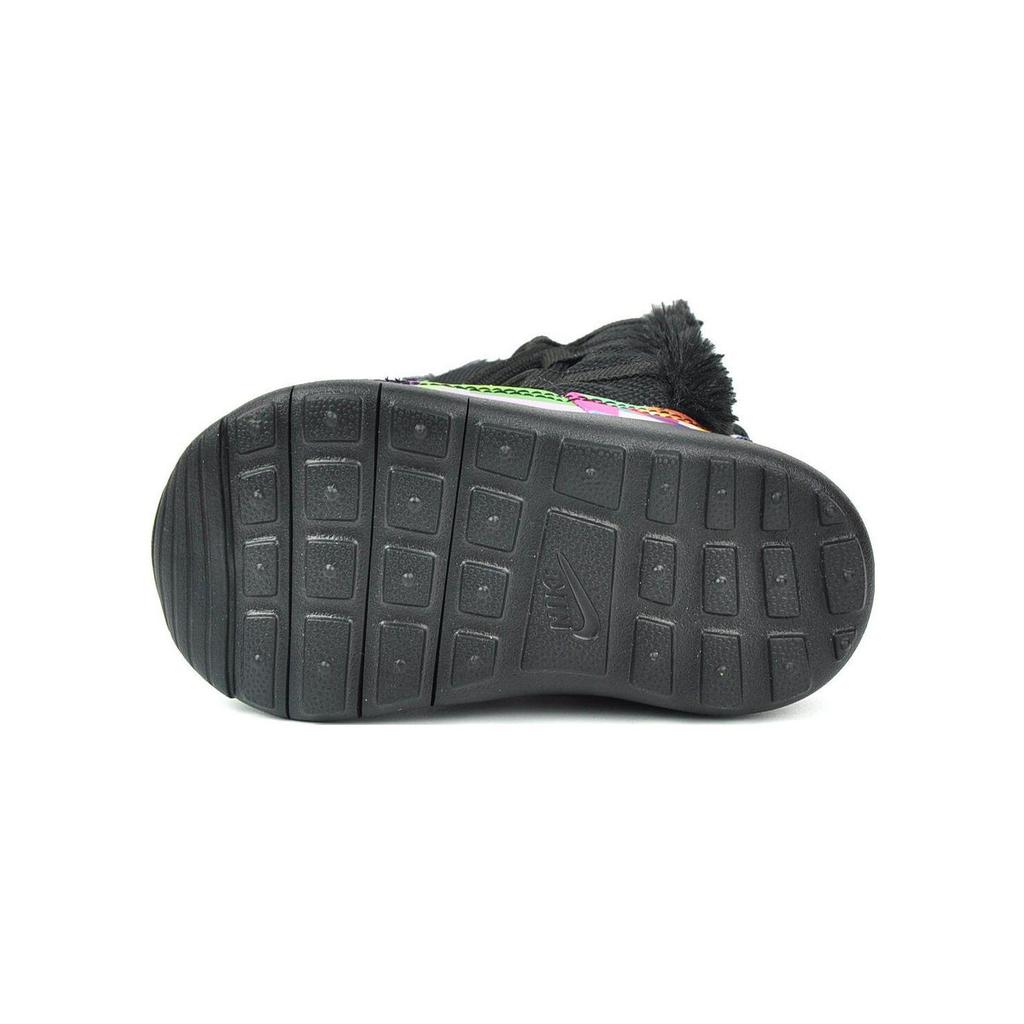 Nike Roshe One Comfortable Casual Slip-Resistant Durable High-Top Walking Shoes Baby Shoes Black 807746-002