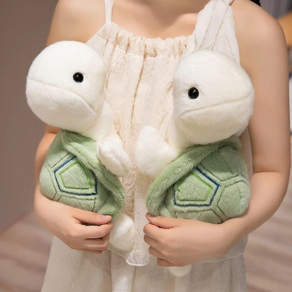 Fluffy Tortoise Plush Toys Stuffed Doll Sea Turtle Animal Doll Sea Turtle Stuffed Doll Car Decor