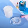 Resin Casting Mold Silicone Cosmetic Cup Jewelry Box Decoration Storage Epoxy Mold for Handmade Crafts Home Decoration