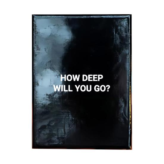 How Deep Will You Go? Card Game Questions To Deepen Connection with 99 Meaningful Conversation Cards for Couples
