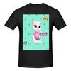 Tricou Unisex Funny Twotal The My Talking And Friends Tom 2 2021 Imprimat Topuri largi și slim fit Tricouri Dama