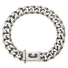 Strong Large Dogs Chain Collar 19Mm Cuban Link Chain Collar With Safety Buckle 18K Gold Stainless Steel Dog Martingale Collars