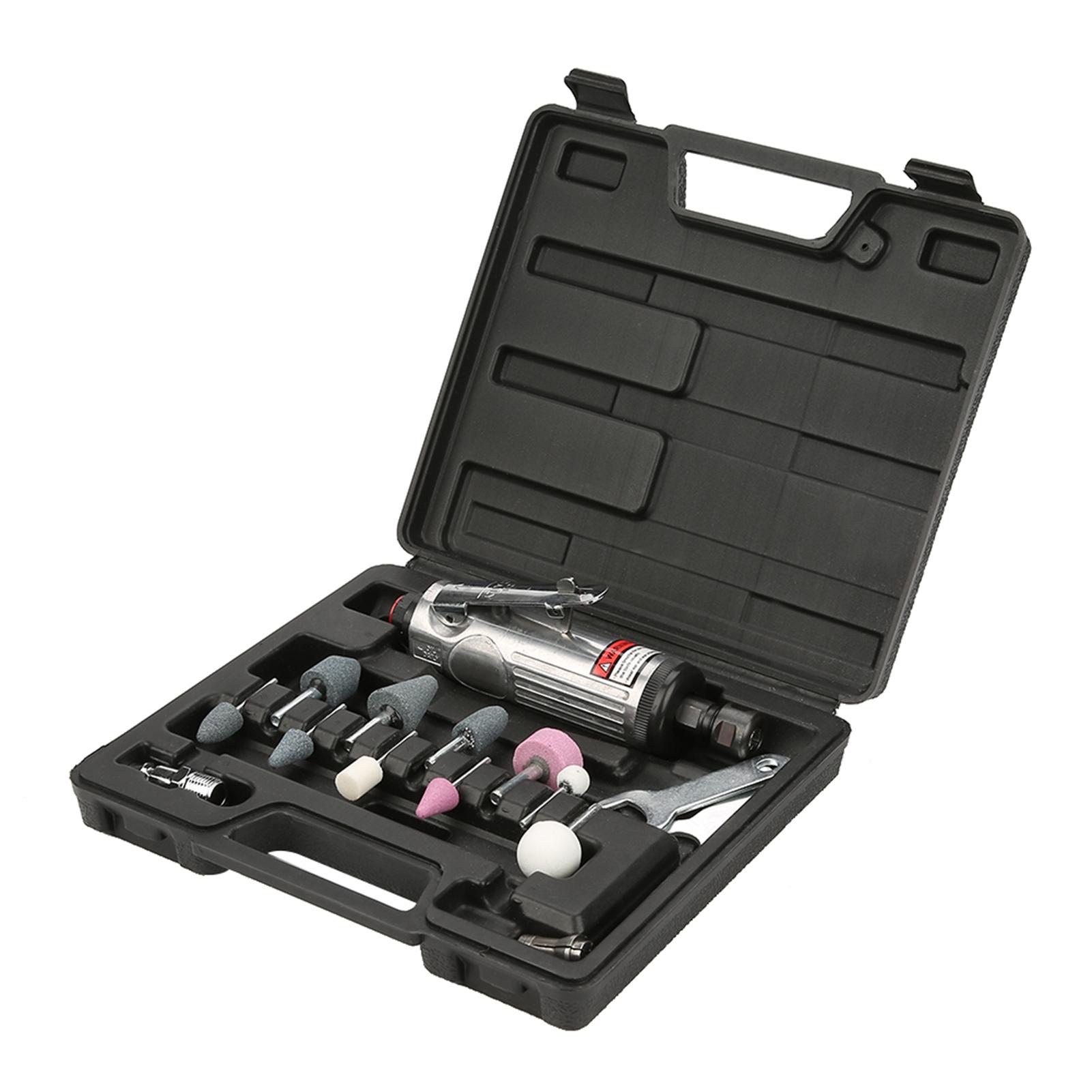 

Metal Pneumatic Sander Machine Polishing Grinder Die Air Tool Grinding Mill Tool Set