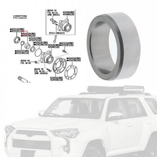 42423-60050 Axle Bearing Retainer For Toyota 4Runner Tacoma Lexus Gx460 Gx470