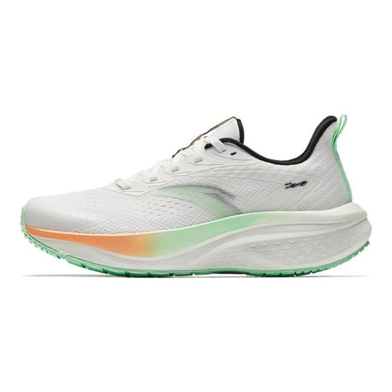 Anta Mach 5 SE women racing running shoes white green 122515582-1 36.5