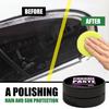 Car Metal Chrome Shine Polish for Car 50g Chrome Cleaner Paste Automotive Repair Agent Rust Remover for Wheels Trim Bumpers