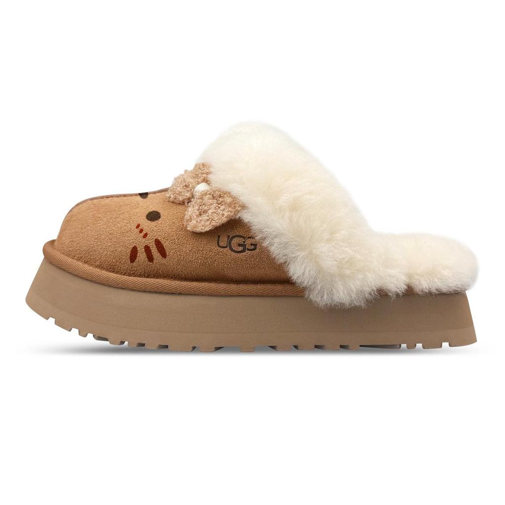 UGG EVA Slip Resistant Closed Toe Slippers Women's Chestnut Brown 1122550-CHE(Team47-BOX)