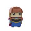 Building Blocks MOC Ice And Snow Square Head Children's Intellectual Development Building Blocks Diy Toy Model Ornaments