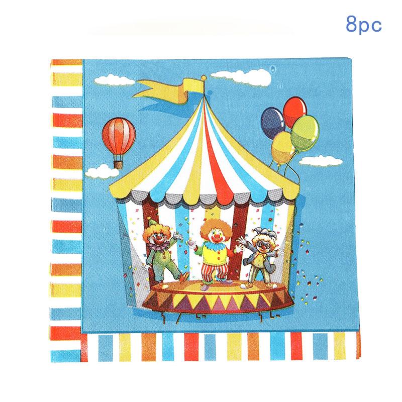 

Цирк Тема День рождения Одноразовая посуда День защиты детей Цирк Клоун Тарелки Чашки Салфетки Дети Мальчики С Днем Рождения Декор для вечеринки