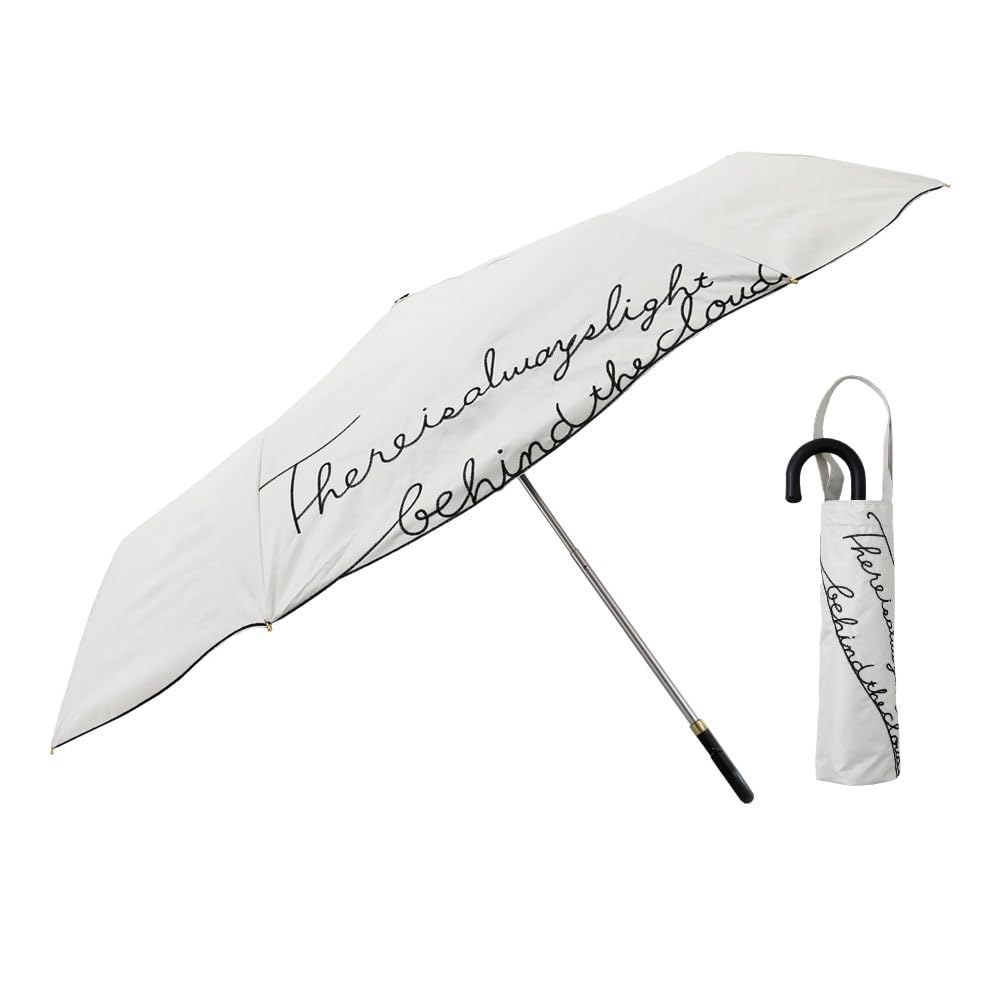 

Ogawa Складной Затеняющий УФ Зонт для Солнца и Воды LINEDROPS 57433 Женский Зонт, Степень защиты 99.9%, Белый, Дождь, Водоотталкивающий, Стильный, Вышитый, белый