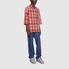 Gucci Shirts Men's Red Lapel Moderate Shirt 653446-ZAG0O-6172