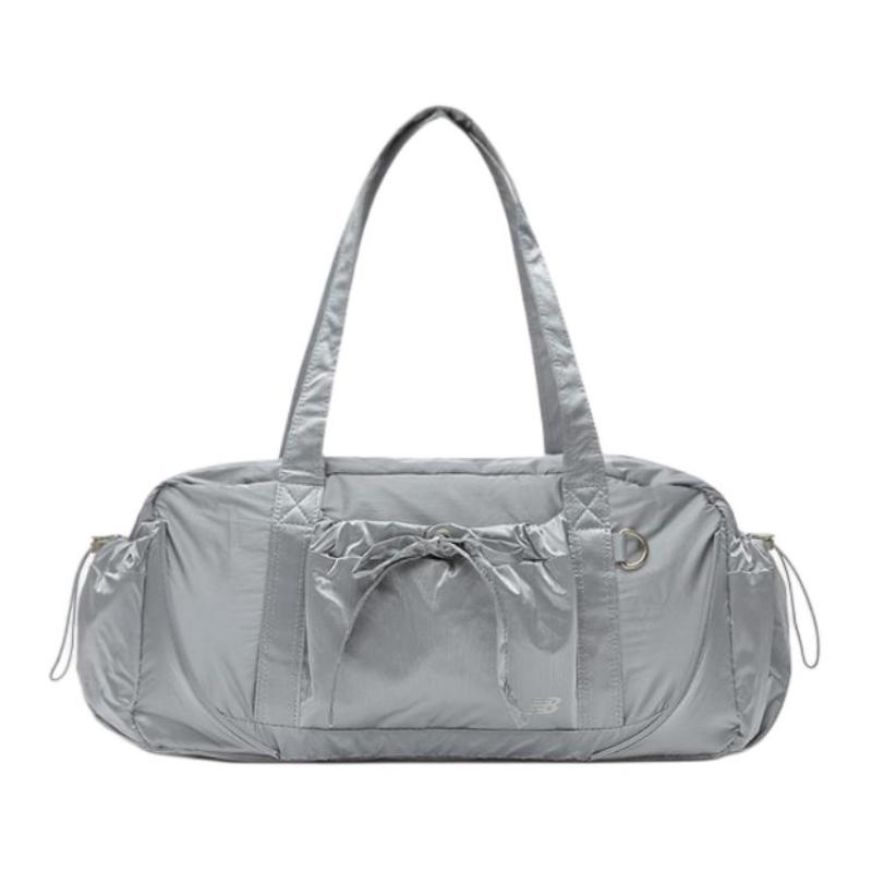 New Balance Nylon Handtasche Reisetasche 13.5L Unisex Silber New Balance NBGCEFW70191