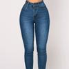 High Waisted Stretch Butt Lifting Skinny JeansSuper High Waist Elastic Hip Lifting Denim Leg Pants Women's Trousers