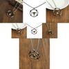 Cyberpunk 2077 Bullet Pendant Necklace With Geometric Design For Men And Women
