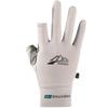 Unisex Sun Protection Ice Silk Gloves - Non-Slip, Breathable, Touchscreen-Friendly for Driving, Cycling, Fishing.
