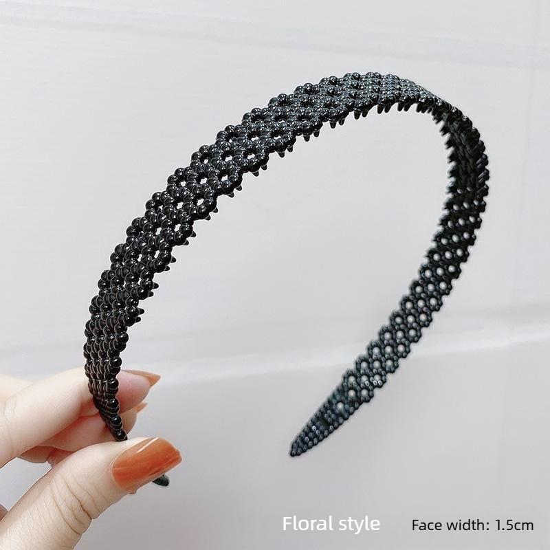 Simple Headband for Face Washing, Hair Accessory for Women, Hair Clip for Tidying Up Stray Hairs and Bangs, Anti-slip Hairpin