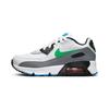 Air Max 90 Leather PS White Stadium Green Kids Sneakers Pure-Platinum Cool-Grey DV3608-102