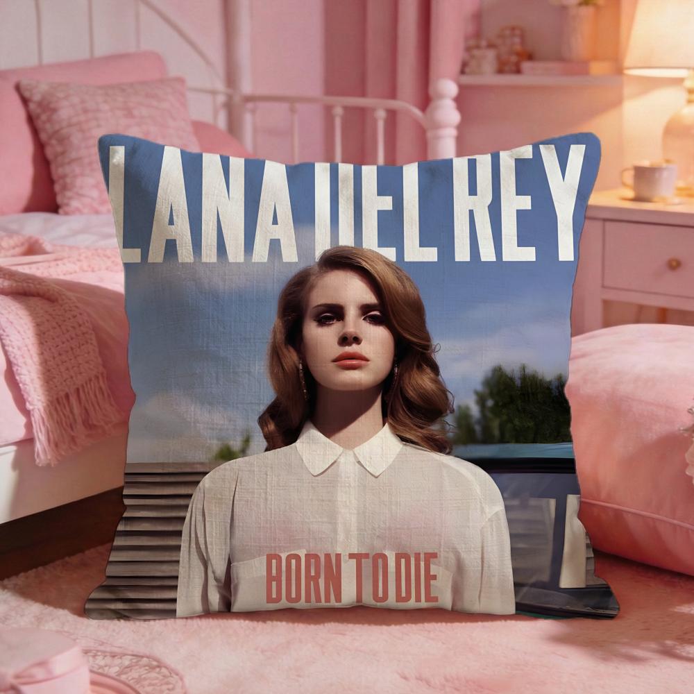singer lLana Del Rey Cushion Cover Premium Comfort Reversible Pillow Cove Two in One Design for Any Room  Car Interior