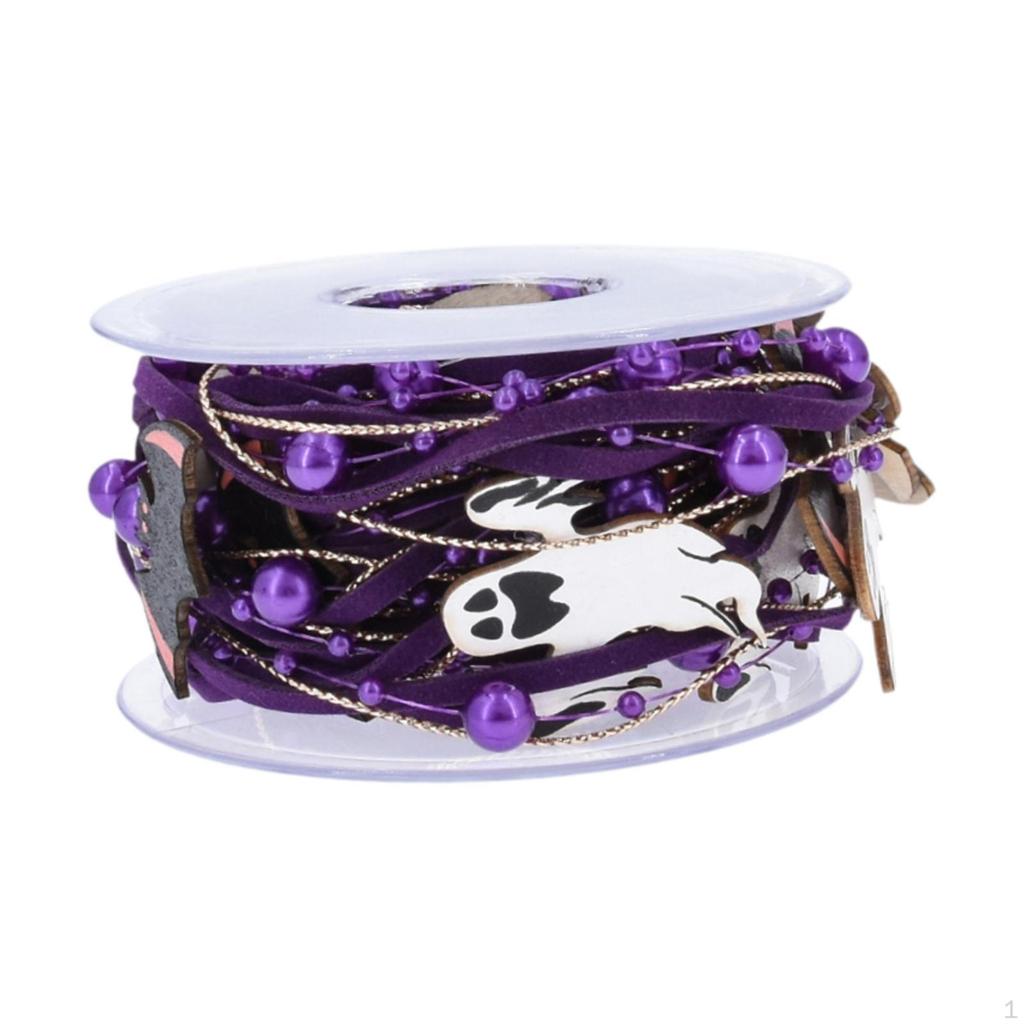 Halloween Ribbon Decorative Wrapping 5M 16.4ft Gift Box Supplies