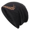 Unisex Warm Winter Hat Fashion Wheat Embroidered Knitted Hat Men & Women Add Fur Lined Thick Ski Beanie Bonnet Cap