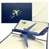 Surprise 3D Pop-Up Airplane Greeting Card Creative Birthday Graduation Travel Gift Aviation Enthusiasts Adventure Lovers JXB