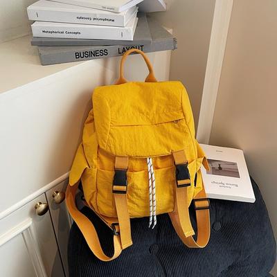 Versatile Casual Lightweight Cloth Bag Women's New Fresh and Fashionable Backpack Travel Niche Backpack