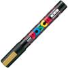 Mitsubishi Pencil Pen Posca Medium Round Tip Gold 10 Pieces Water-based PC5M.25